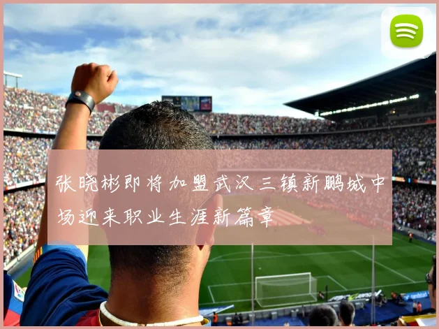 张晓彬即将加盟武汉三镇新鹏城中场迎来职业生涯新篇章